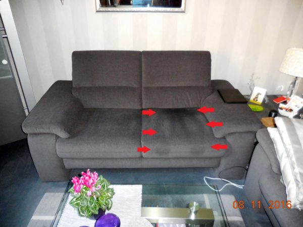 Versicherungsgutachten Sofa